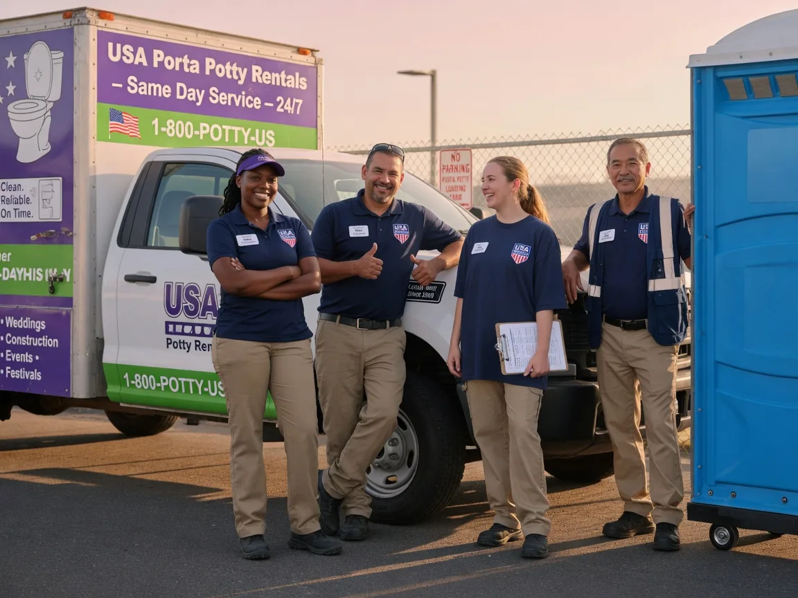 Porta Potty Rental company in Odessa, DE